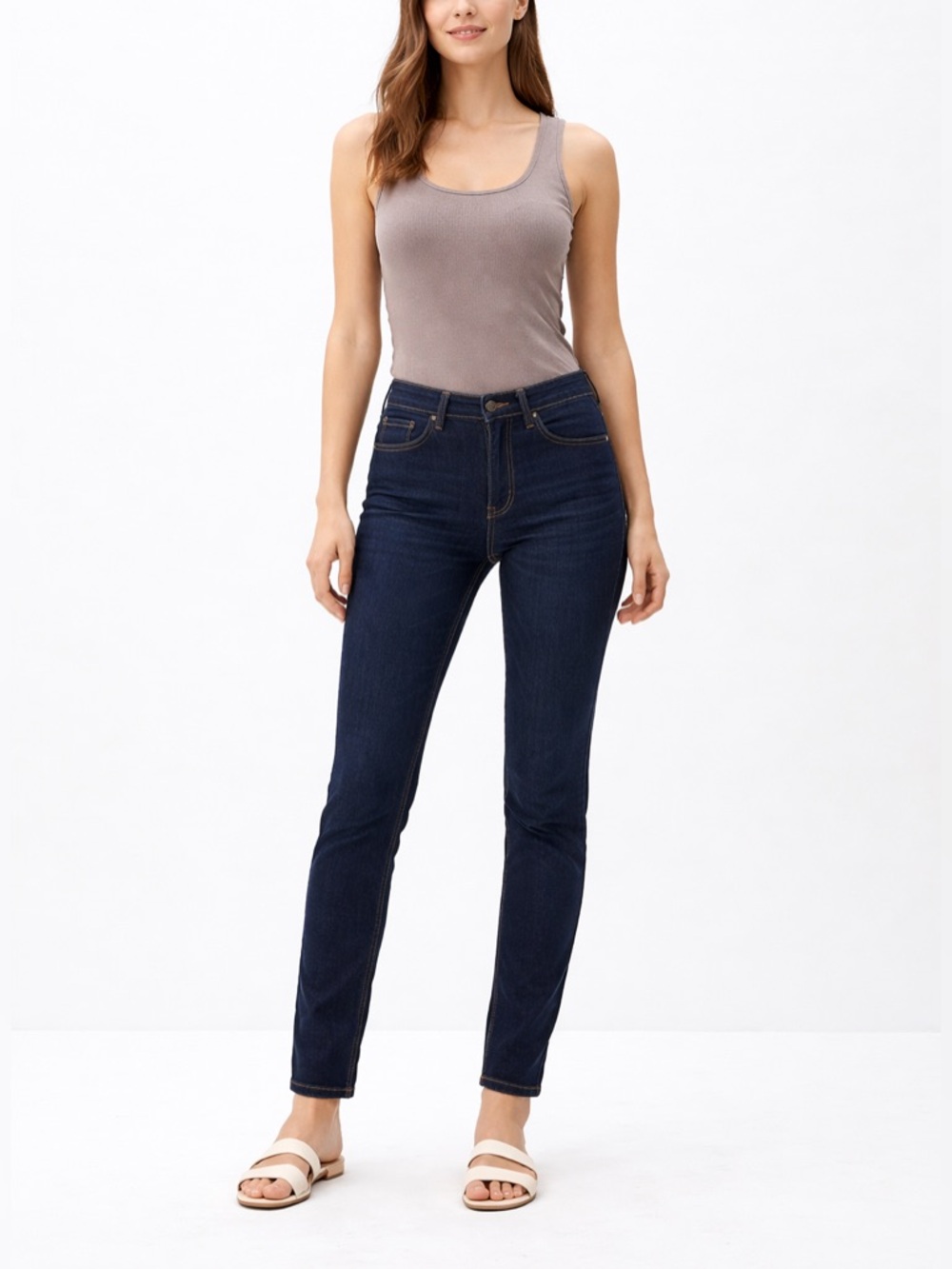 Levis 312 Shaping Slim Jeans Dark Indigo Stretch Slim Fit